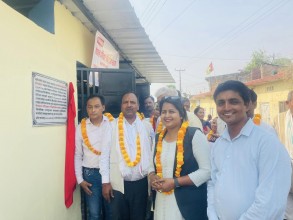 भौतिक पुर्वधार पुन:निर्माण भवन रमपुरवा स्वास्थ्य क्लिनिकको उदघाटन  सम्पन्न