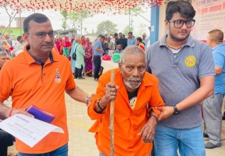 पाल्हीनन्दनमा सम्पन्न बृहत स्वास्थ्य शिविरमा ७ सय वढीले लिए स्वास्थ्य लाभ